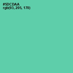 #5DCDAA - De York Color Image