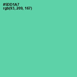 #5DD1A7 - De York Color Image