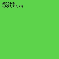 #5DD24B - Mantis Color Image