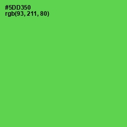 #5DD350 - Mantis Color Image