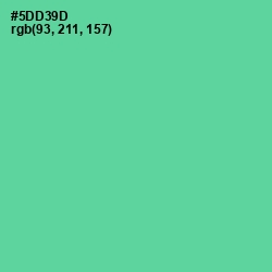 #5DD39D - De York Color Image