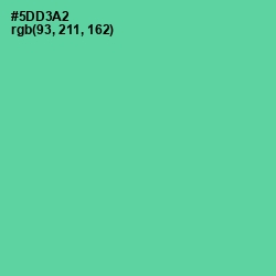 #5DD3A2 - De York Color Image