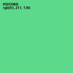 #5DD98B - De York Color Image