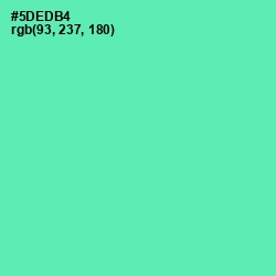 #5DEDB4 - De York Color Image