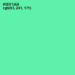 #5DF1AB - De York Color Image