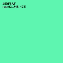 #5DF5AF - De York Color Image