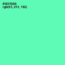 #5DFBB6 - De York Color Image