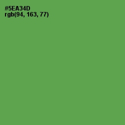 #5EA34D - Fruit Salad Color Image