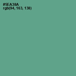 #5EA38A - Breaker Bay Color Image