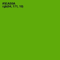 #5EAB0A - Christi Color Image