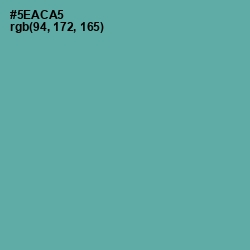 #5EACA5 - Tradewind Color Image