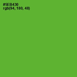 #5EB430 - Apple Color Image