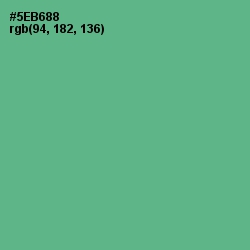 #5EB688 - Breaker Bay Color Image
