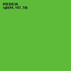 #5EBB3A - Apple Color Image