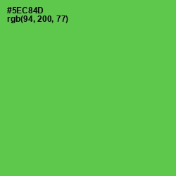 #5EC84D - Mantis Color Image