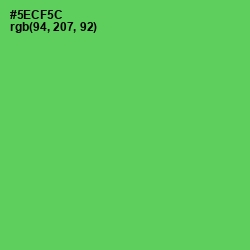 #5ECF5C - Mantis Color Image