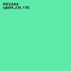 #5EEAAA - De York Color Image