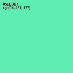 #5EEDB1 - De York Color Image