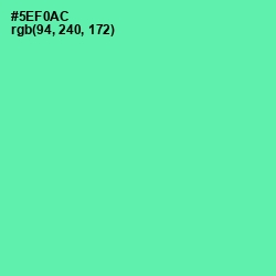 #5EF0AC - De York Color Image