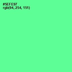 #5EFE97 - De York Color Image