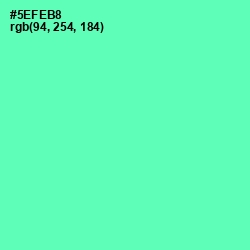 #5EFEB8 - De York Color Image