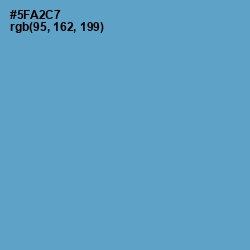 #5FA2C7 - Shakespeare Color Image