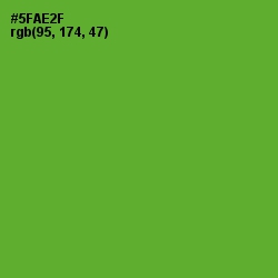 #5FAE2F - Apple Color Image