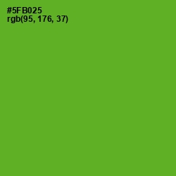 #5FB025 - Apple Color Image