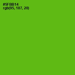 #5FBB14 - Christi Color Image