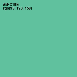 #5FC19E - De York Color Image