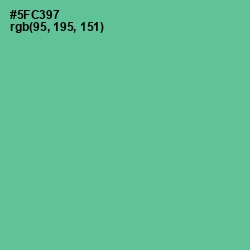 #5FC397 - De York Color Image