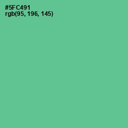 #5FC491 - De York Color Image