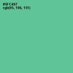 #5FC497 - De York Color Image