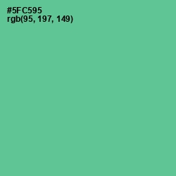 #5FC595 - De York Color Image