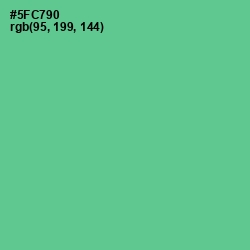 #5FC790 - De York Color Image