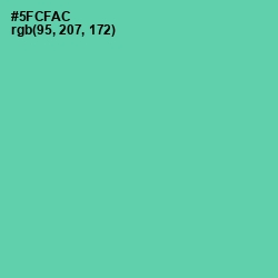 #5FCFAC - De York Color Image