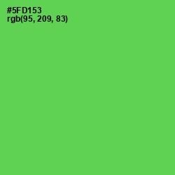 #5FD153 - Mantis Color Image