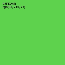 #5FD24D - Mantis Color Image
