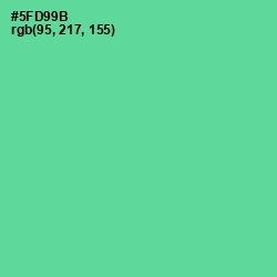 #5FD99B - De York Color Image