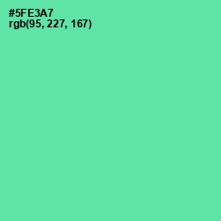 #5FE3A7 - De York Color Image