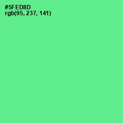 #5FED8D - De York Color Image