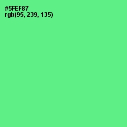 #5FEF87 - De York Color Image