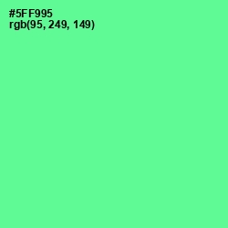 #5FF995 - De York Color Image