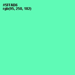 #5FFAB6 - De York Color Image