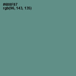 #608F87 - Patina Color Image