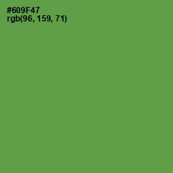 #609F47 - Glade Green Color Image