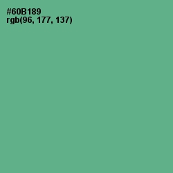 #60B189 - Silver Tree Color Image