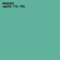 #60B29C - Silver Tree Color Image
