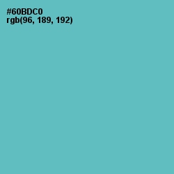 #60BDC0 - Shakespeare Color Image