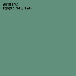 #61917C - Viridian Green Color Image